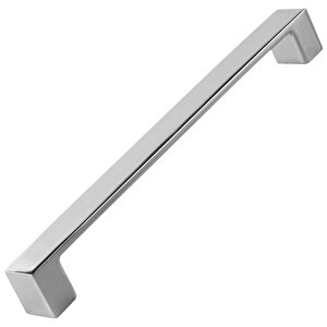Bihter Düz Mobilya Mutfak Dolabı Çekmece Dolap Kapak Kulpu Kulbu Krom160 Mm Metal Kulp