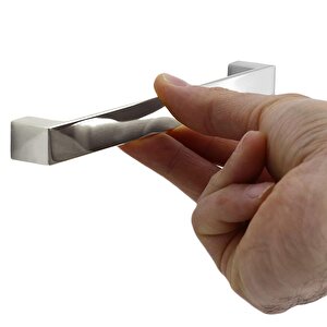 Bihter Düz Mobilya Mutfak Dolabı Çekmece Dolap Kapak Kulpu Kulbu Krom160 Mm Metal Kulp