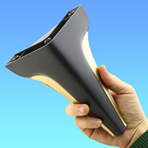 Endülüs Mobilya Kanepe Tv Ünitesi Konsol Koltuk Ayağı Siyah Renk 20 Cm Ayak