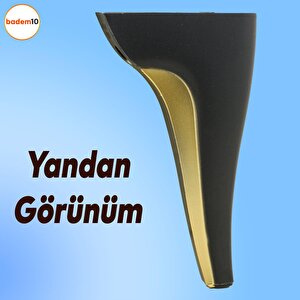 Endülüs Mobilya Kanepe Tv Ünitesi Konsol Koltuk Ayağı Siyah Renk 20 Cm Ayak