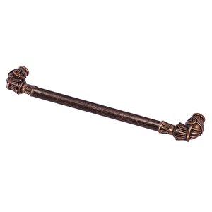 Alyans Çekmece Dolap Kapak Kulpu Kulbu 224 Mm Antik Bakır Metal Kulp