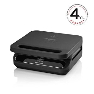Ar2052-s Tostçu Mini Tost Makinesi - Siyah