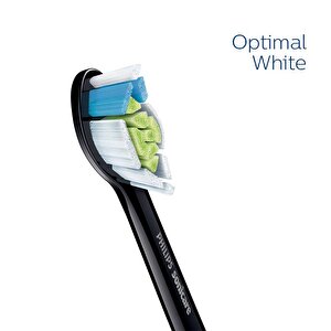 Philips Sonicare Hx6062/13 - Optimal White - Sonic Şarjlı Diş Fırçası Yedek Başlıkları - 2'li Siyah
