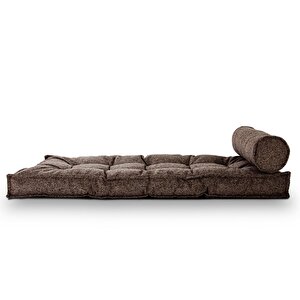 Homedius Sofa Buklet Kapitoneli Yer-sedir Minderi Beyaz-çift