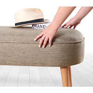 Lednok Bench Puf - Kahve