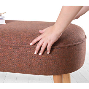 Lednok Bench Puf - Kiremit