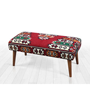 Vezir Kilim Bench Puf - Hitit