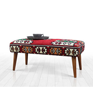 Vezir Kilim Bench Puf - Hitit