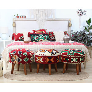 Melik Kilim Puf - Lidya