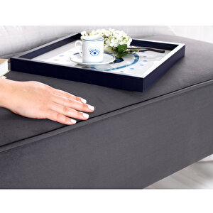 Dunel Bench Puf Gri