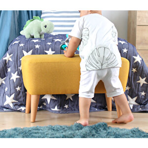 Moouv Çocuk Bench Puf - Sarı