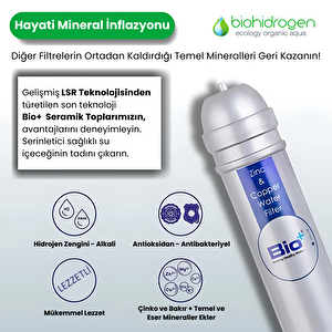 Biohidrogen Çinko&bakır Mineralli Su Arıtma Cihazı