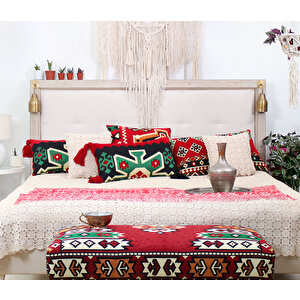 Esmeli Kilim Kırlent - Lidya
