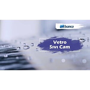 Bianca Vetro Sıvı Cam Liquid Glass Şeffaf Parlak Su İzolasyonu 4 Kg