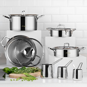 Chef Prestige 20 Parça Çeyiz İdeal Tencere Set