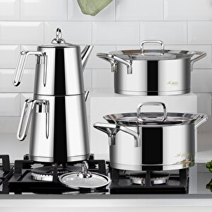 Chef Prestige 20 Parça Çeyiz İdeal Tencere Set