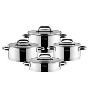 Studio Prestige Cam 8 Parça Tencere Seti Ar248140