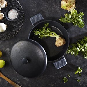 Pro Grade Kısa Tencere 24 Cm Ar238295