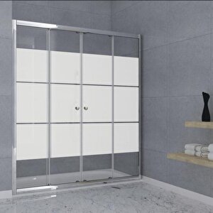 Duşakabin Ön Cephe Kumlama Box Desen Ölçü : 157 Cm 157 cm
