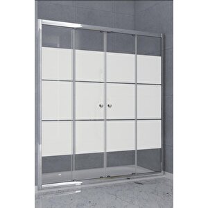 Duşakabin Ön Cephe Kumlama Box Desen Ölçü : 169 Cm 169 cm