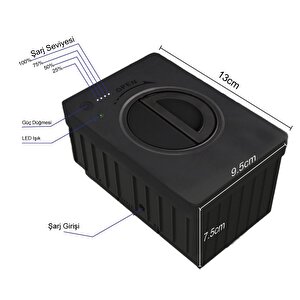Iceco Mcd95k 10.8volt 17.4ah. Li-ion Yedek Buzdolabı Aküsü
