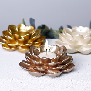 Garden Tealight Mumluk Vizon