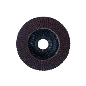 Bay-tec Mk0220 10 Lu Flap Disk Zımpara   115 X 22mm Metal Ahşap Zımpara 40 Kum