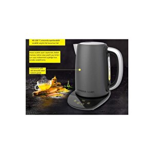 No:451 Kettle 1.7 Litre 2200 Watt Gri 20422011