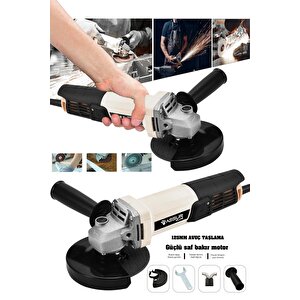 550 W 125 Mm Bakır Sargılı Spiral Avuç Içi Kesme Ve Ahşap Metal Kesme Taşlama Makinası