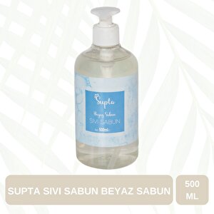 Supta Sıvı Sabun Beyaz Sabun Kokulu 500 Ml