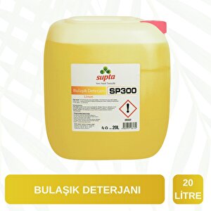 Supta Sıvı Bulaşık Deterjanı Limon Kokulu 20 Lt