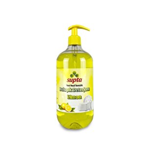 Supta Sıvı Bulaşık Deterjanı Limon Kokulu 1 Lt