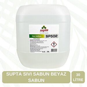 Supta Sıvı Sabun Beyaz Sabun Kokulu 30 Lt