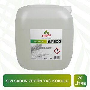 Supta Sıvı Sabun Zeytin Yağ Kokulu 20 Lt