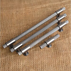 Punch Kulp Mobilya Dolap Mutfak Çekmece Kulpu Mat Skoç Füme 192 Mm 1 Adet