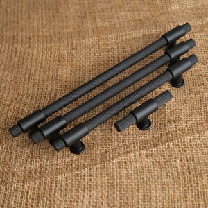 Punch Kulp Mobilya Dolap Mutfak Çekmece Kulbu Mat Siyah 192 Mm 1 Adet