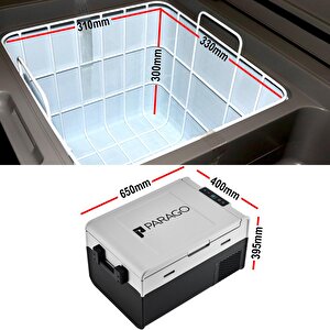 Parago Pg35 12/24volt 35 Litre Outdoor Kompresörlü Oto Buzdolabı