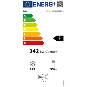 Beko 970474 Mb Beyaz Buzdolabi