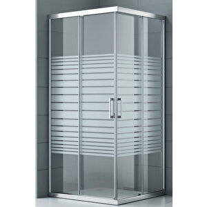 Duşakabin Kare Çizgili 5mm Yükseklik 190 Cm - Ölçü : 70x120 Cm 70x120 cm