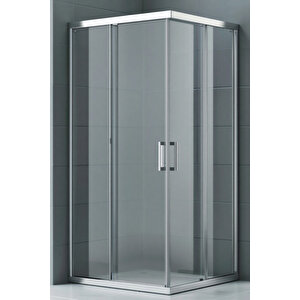 Duşakabin Kare Şeffaf 5mm Yükseklik 190 Cm - Ölçü : 75x100 Cm 75x100 cm