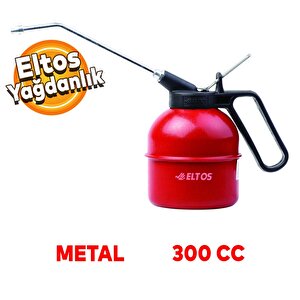 Eltos  Metal Gövde Plastik Saplı Yağdanlık 300 Ml