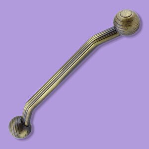 Topuz Eskitme Antik Sarı (160 Mm-16.0 Cm) Metal Mobilya Mutfak Çekmece Dolap Kulpu Kulbu Kulpları