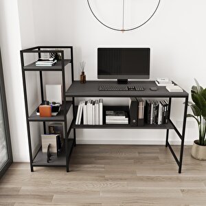 Arion Raflı Çalışma Masası Antrasit