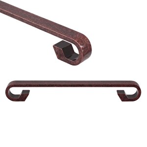 Piyano Mobilya Dolap Kapak Çekmece Kulpu Antik Bakır Metal 160 Mm