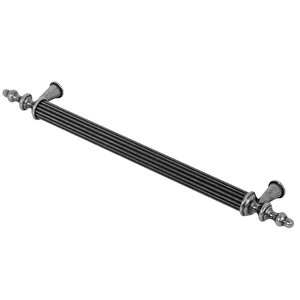 Eskitme Antik Gümüş Metal (224 Mm-22.4 Cm) (4 Adet) Mobilya Mutfak Dolabı Dolap Kulpu Kulbu Kulpları