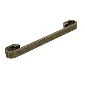 Piyano Mobilya Dolap Kapak Çekmece Kulpu Antik Sarı Metal 160 Mm