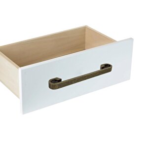 Piyano Mobilya Dolap Kapak Çekmece Kulpu Antik Sarı Metal 160 Mm