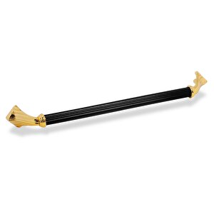 Konak Çekmece Dolap Dolabı Kulpu Kulbu (224 Mm-22.4 Cm) Siyah Metal Kulpları (4 Adet) Mobilya Mutfak