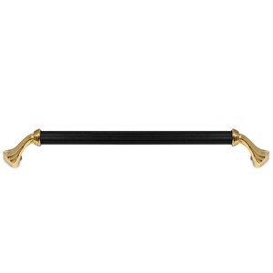 Konak Çekmece Dolap Dolabı Kulpu Kulbu (224 Mm-22.4 Cm) Siyah Metal Kulpları (4 Adet) Mobilya Mutfak