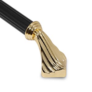 Konak Çekmece Dolap Dolabı Kulpu Kulbu (224 Mm-22.4 Cm) Siyah Metal Kulpları (4 Adet) Mobilya Mutfak